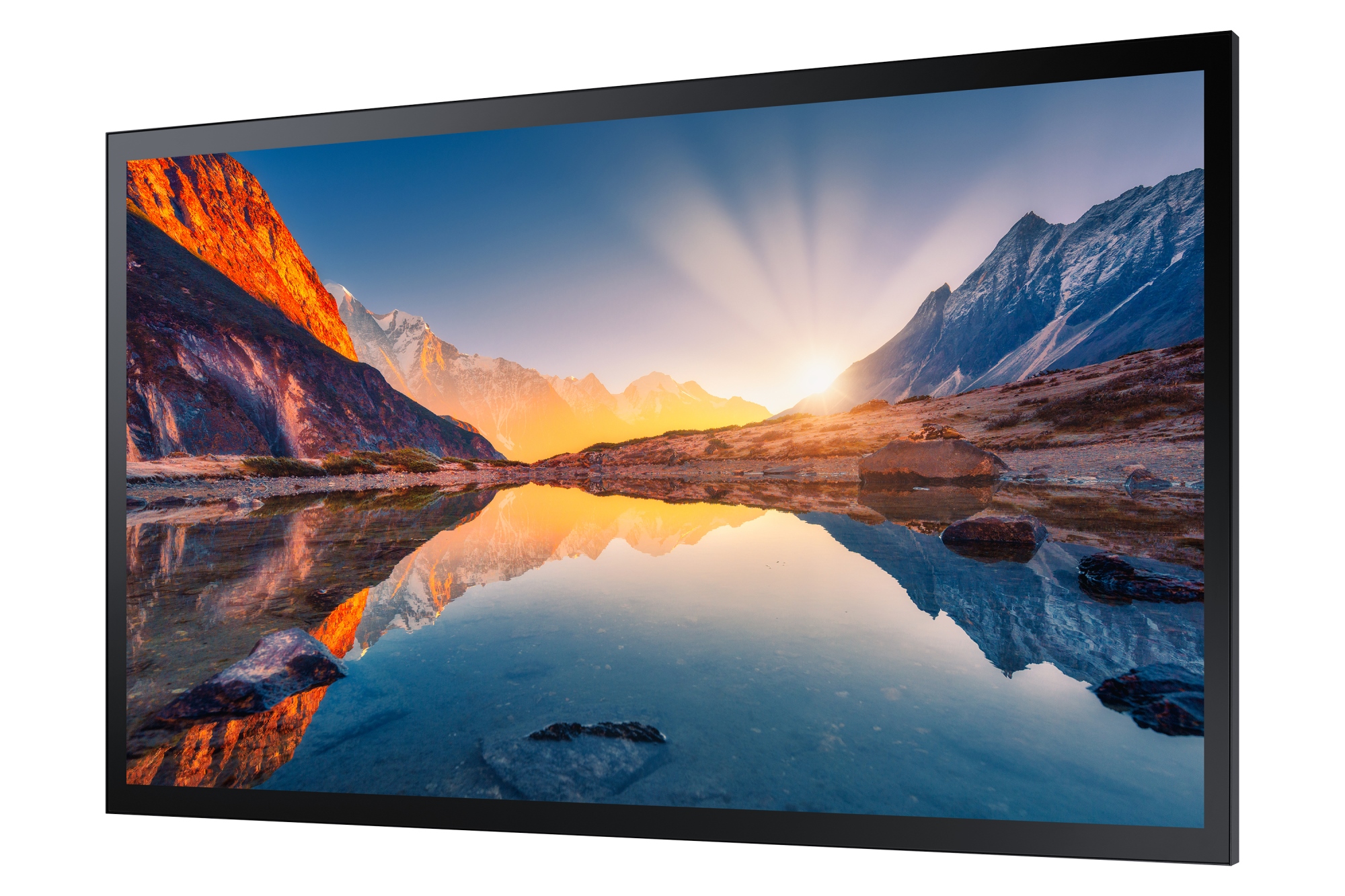 QM43B-T Pantalla plana para señalización digital 109,2 cm (43") LCD Wifi 500 cd / m² 4K Ultra HD Negro Pantalla táctil Procesador incorporado Tizen 6.5 24/7