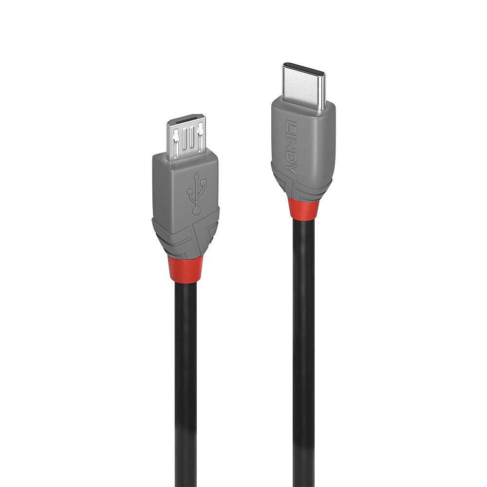 36893 cable USB USB 2.0 3 m USB C Micro-USB B Negro