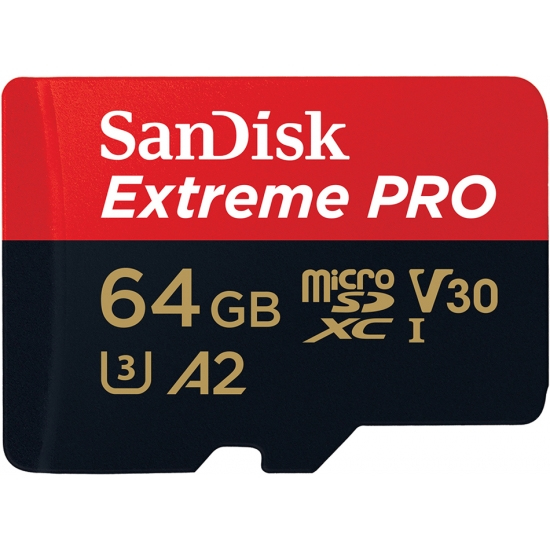 64GB EXTREME PRO MICROSDXC CLASE 10 MEMORIA FLASH