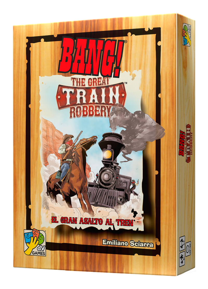 EEDVBA09 juego de tablero Bang! El gran asalto al tren 40 min Juego De Cartas Interpretación de roles