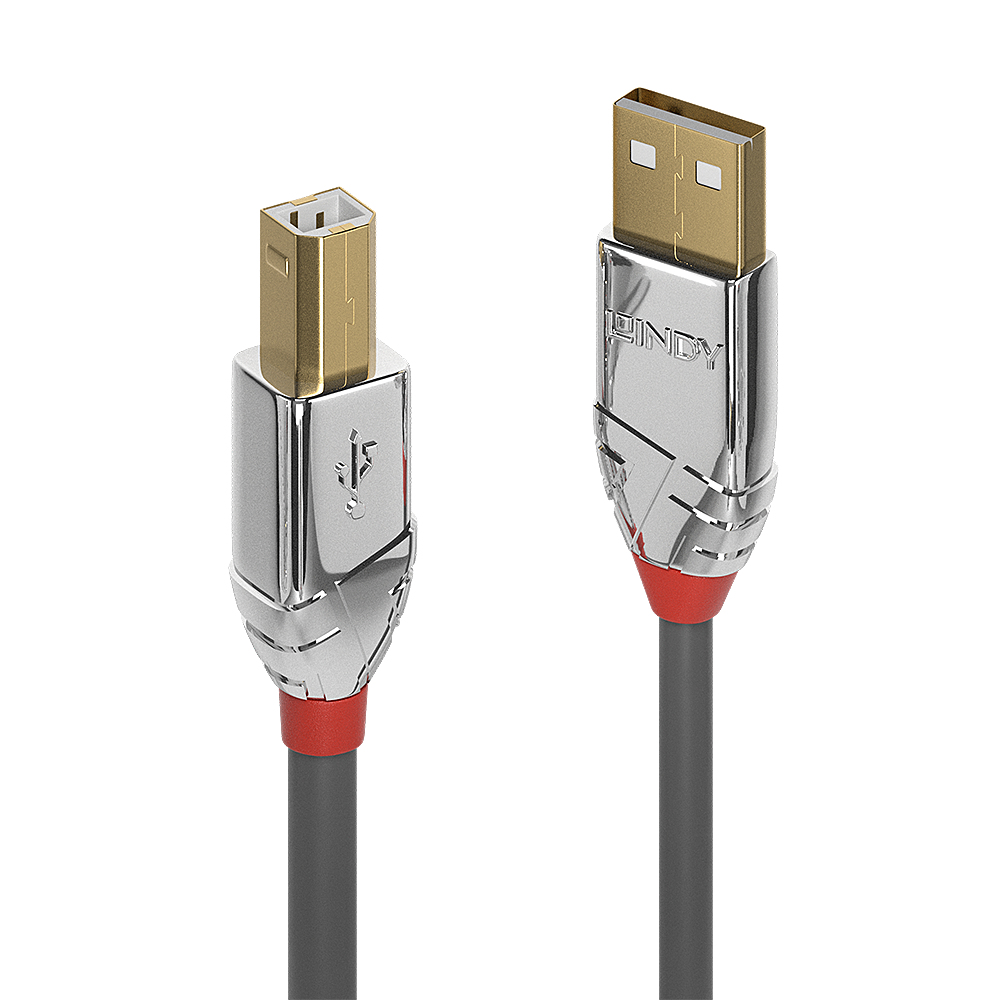 36643 cable USB USB 2.0 3 m USB A USB B Gris