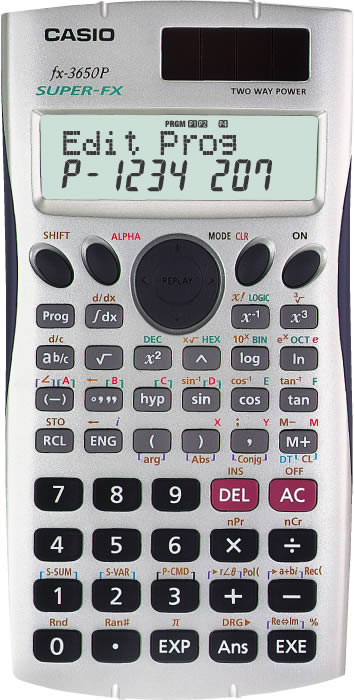 FX-3650P calculadora Bolsillo Calculadora científica