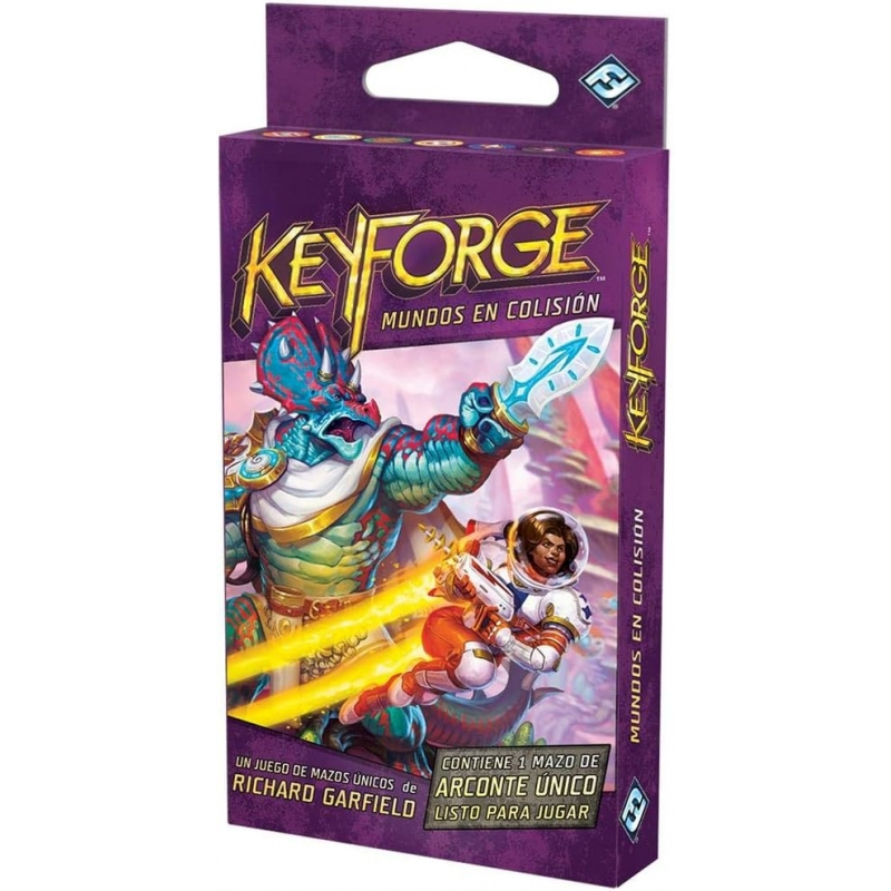Keyforge - Worlds in Collision Juego De Cartas Coleccionable