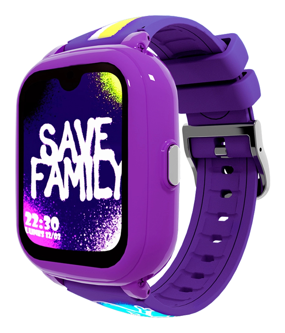 Iconic Plus 2 4,52 cm (1.78") 40 mm Digital Pantalla táctil 4G Violeta Wifi GPS (satélite)