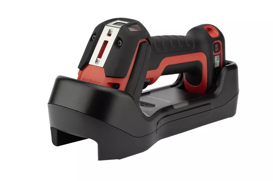 2105IXR-3SER-CLHE lector de código de barras Lector de códigos de barras portátil 1D/2D Laser Negro, Rojo