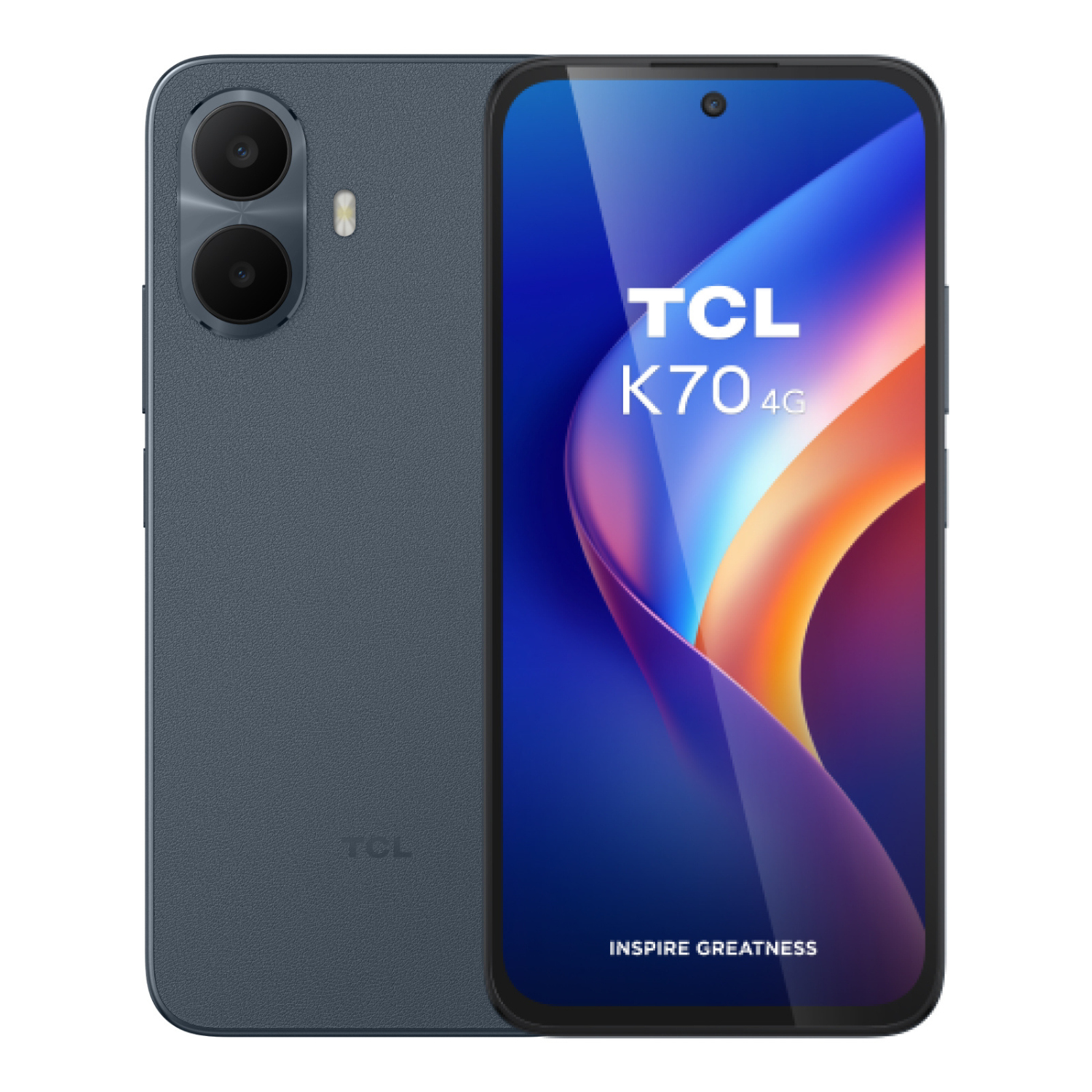 K70 4G 17,3 cm (6.8") Ranura híbrida Dual SIM Android 16.0 USB Tipo C 4 GB 128 GB 5200 mAh Gris