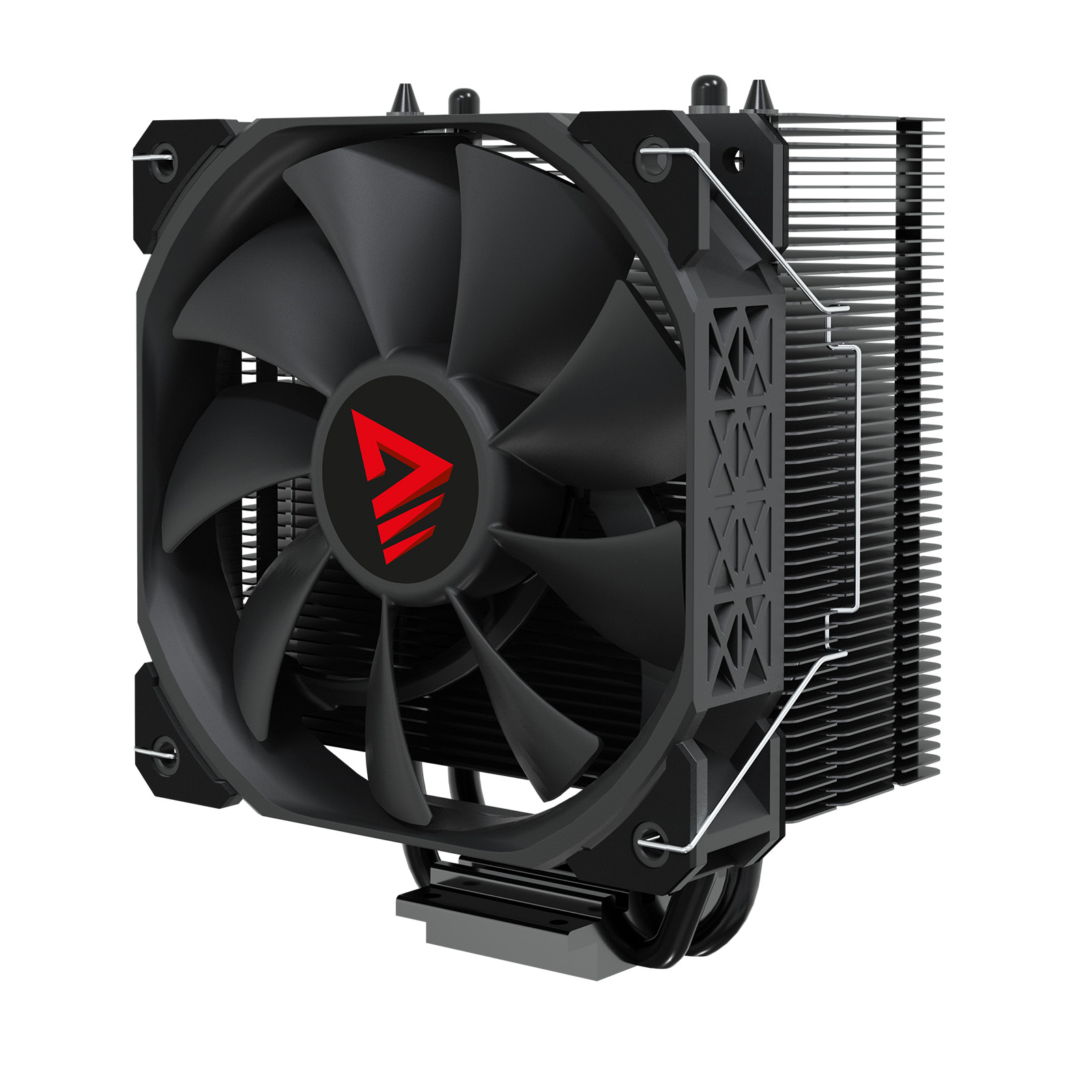 SAVGCOFROSTBLACKX2 Carcasa del ordenador Disipador térmico/Radiador 12 cm Negro 1 pieza(s)