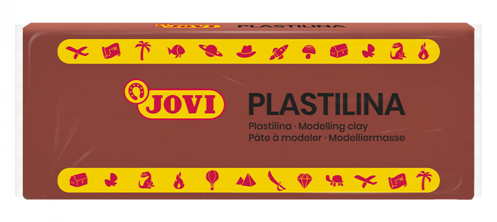 PLASTILINA Pasta de modelar Marrón 1 pieza(s)