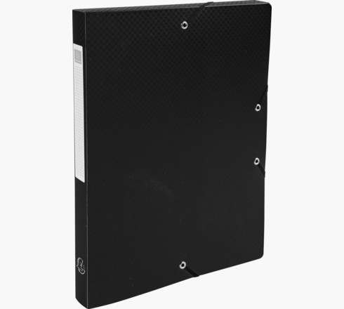 59681E archivador organizador Polipropileno (PP) Negro