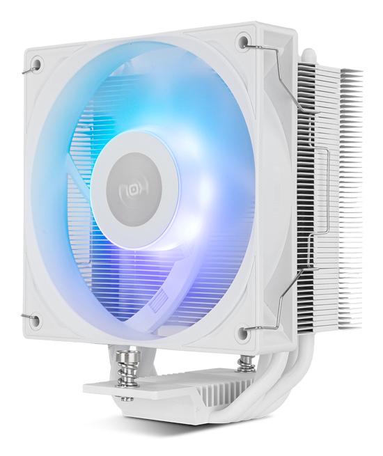 Hummer NXHUMMERR400ARGBWH sistema de refrigeración para ordenador Procesador Ventilador 12 cm Blanco