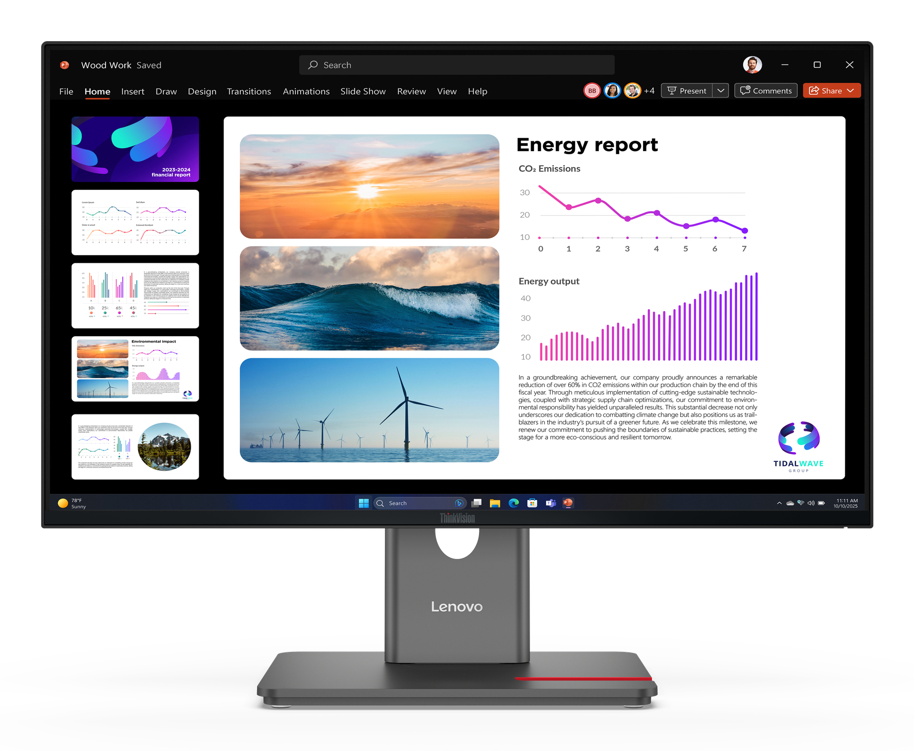ThinkVision P24Q-40 Monitor