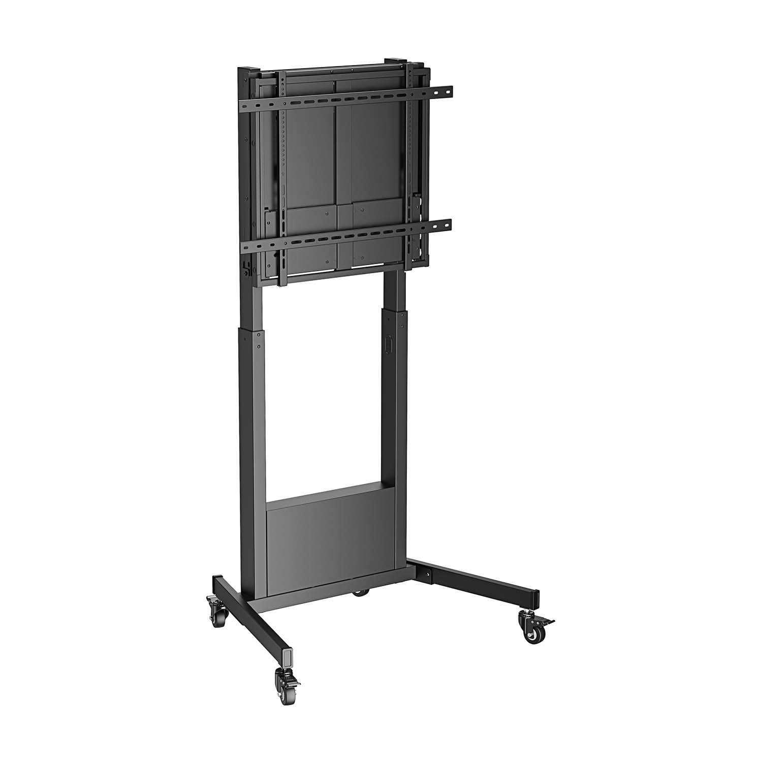 Soporte PRO de suelo contrapeso con ruedas para TV 60-90Kg de 60-100, Negro