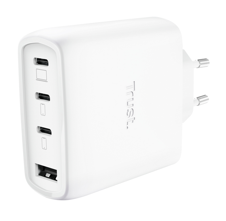 Maxo 65W Universal Blanco Corriente alterna Carga rápida Interior
