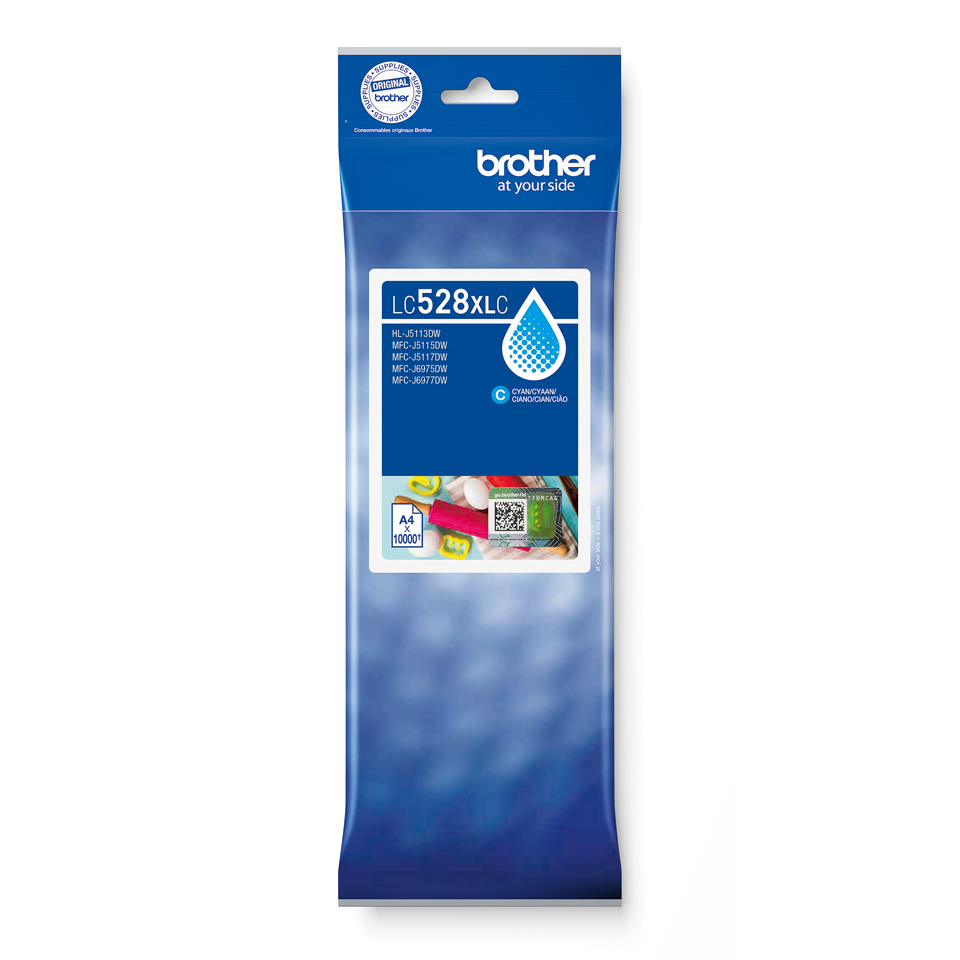 LC528XLC cartucho de tinta 1 pieza(s) Original Ultra High Yield Cian