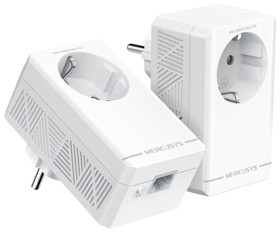 AV1000 1000 Mbit/s Ethernet Blanco 2 pieza(s)