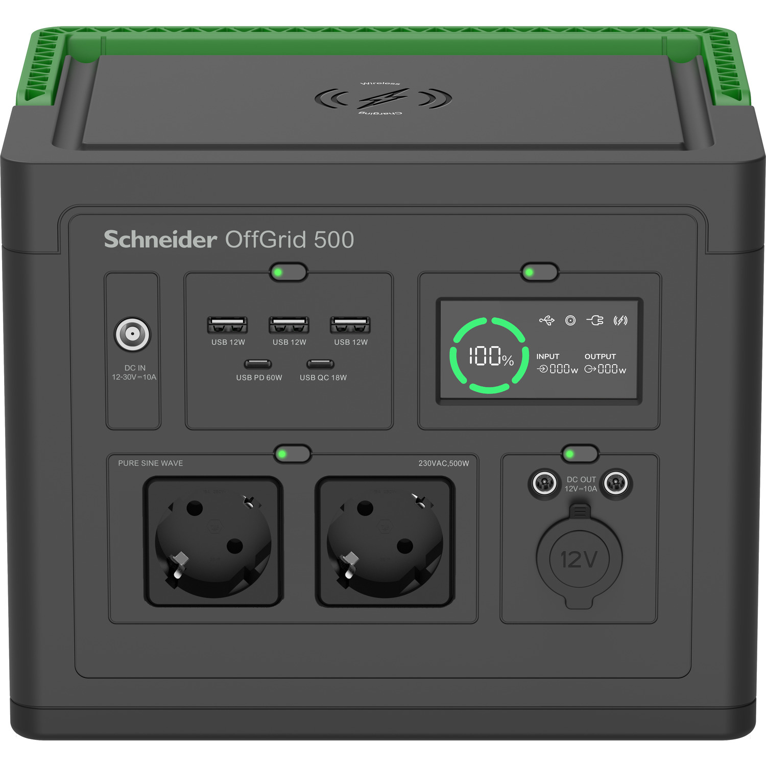 PPS500-GR estación de energía portátil Ión de litio 749 W 5,5 kg