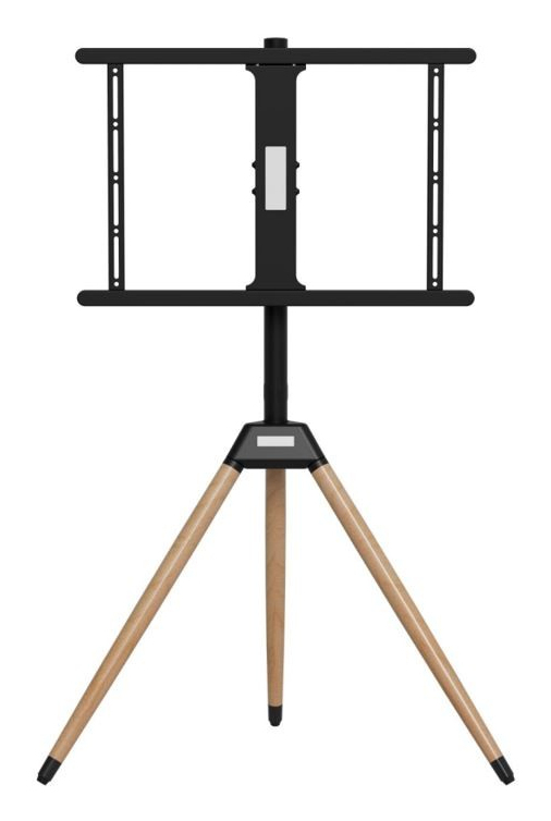 TVS-75ST-01 soporte para TV 190,5 cm (75") Negro, Madera