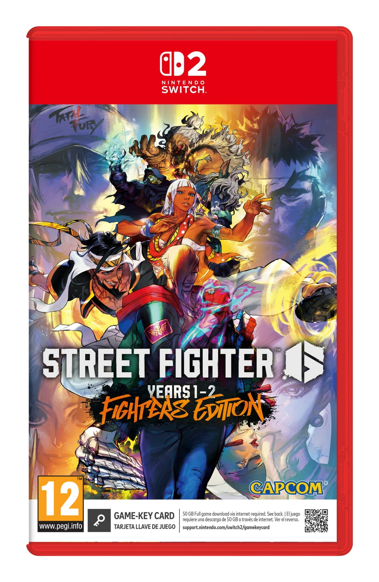 Street Fighter 6: Year 1-2 Fighters Edition (Switch 2) Plurilingüe Nintendo Switch 2