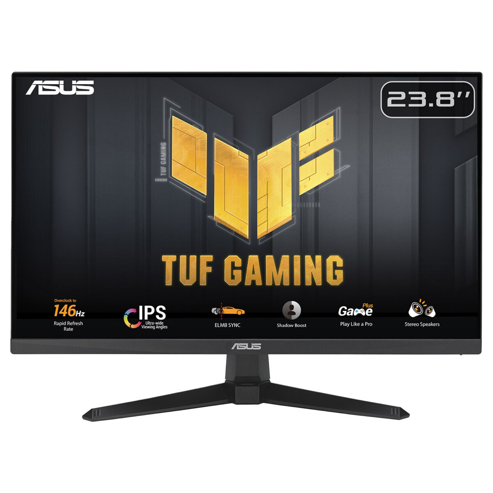 VG249QE5A pantalla para PC 60,5 cm (23.8") 1920 x 1080 Pixeles Full HD LCD Negro