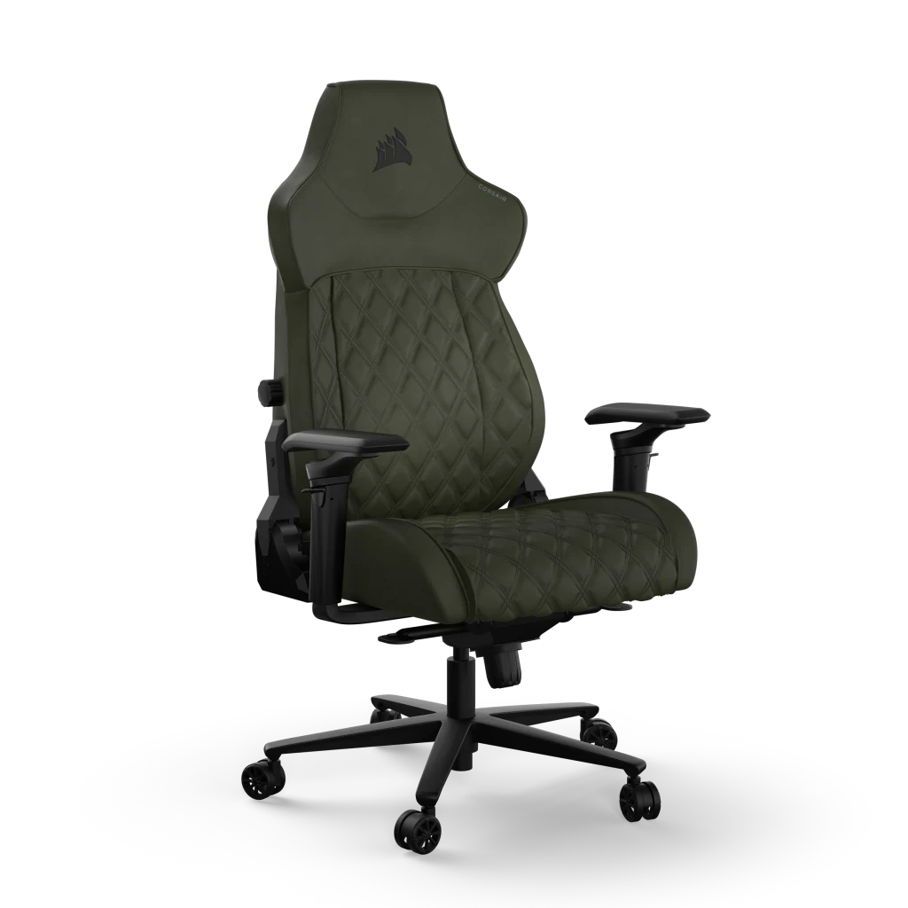 TC500 LUXE Silla para videojuegos de PC Asiento acolchado Verde