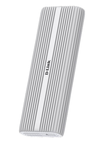 DSP-411 caja para disco duro externo Caja externa para unidad de estado sólido (SSD) Aluminio M.2