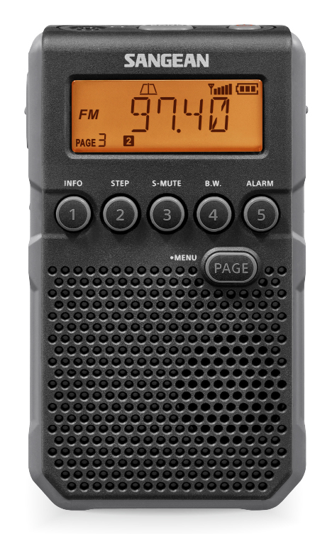 DT-800 Portátil Digital Azul, Blanco