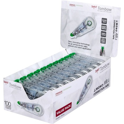 CT-CA4-20 corrección de películo/cinta 10 m Verde, Transparente, Blanco 20 pieza(s)