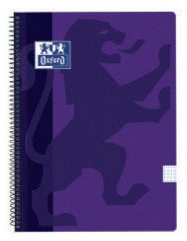 400106963 cuaderno y block 80 hojas Púrpura