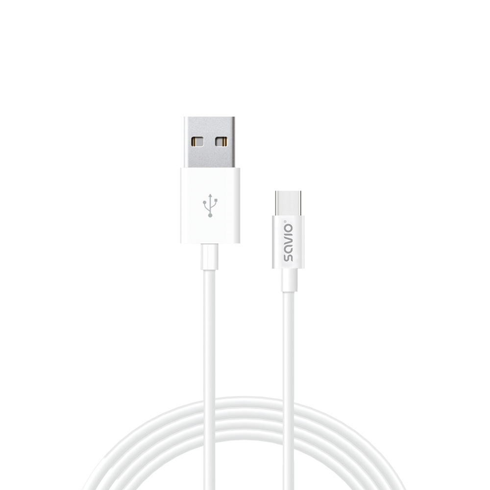 CL-126 cable USB USB 2.0 1 m USB C USB A Blanco