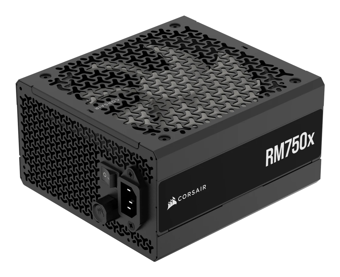 RMx Series RM750x unidad de fuente de alimentación 750 W 24-pin ATX ATX Negro