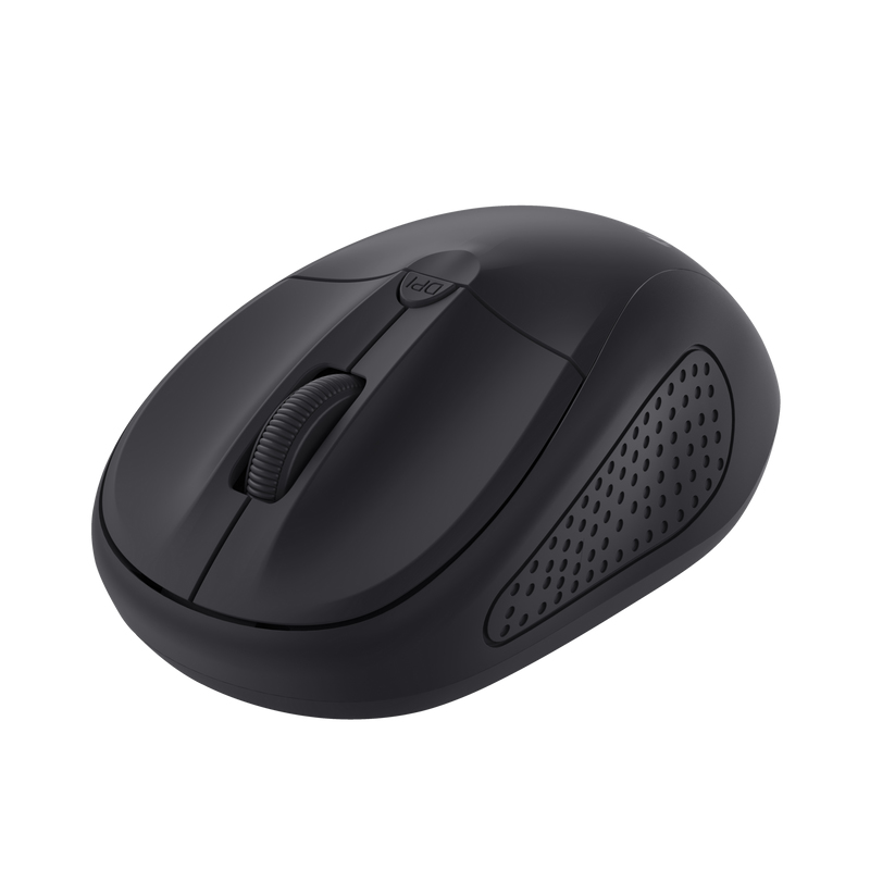 Primo ratón Viajes Ambidextro RF inalámbrico Óptico 1600 DPI