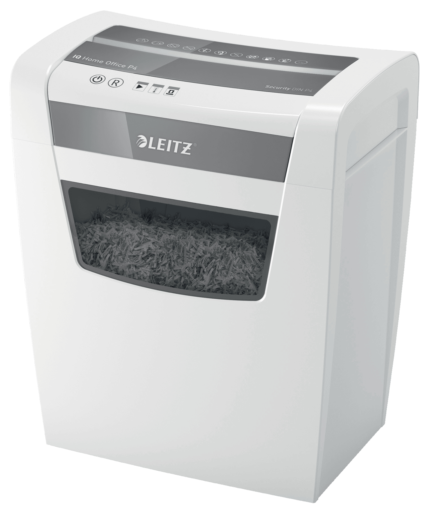 IQ Home Office P-4 triturador de papel Corte en partículas 58 dB 22 cm Blanco