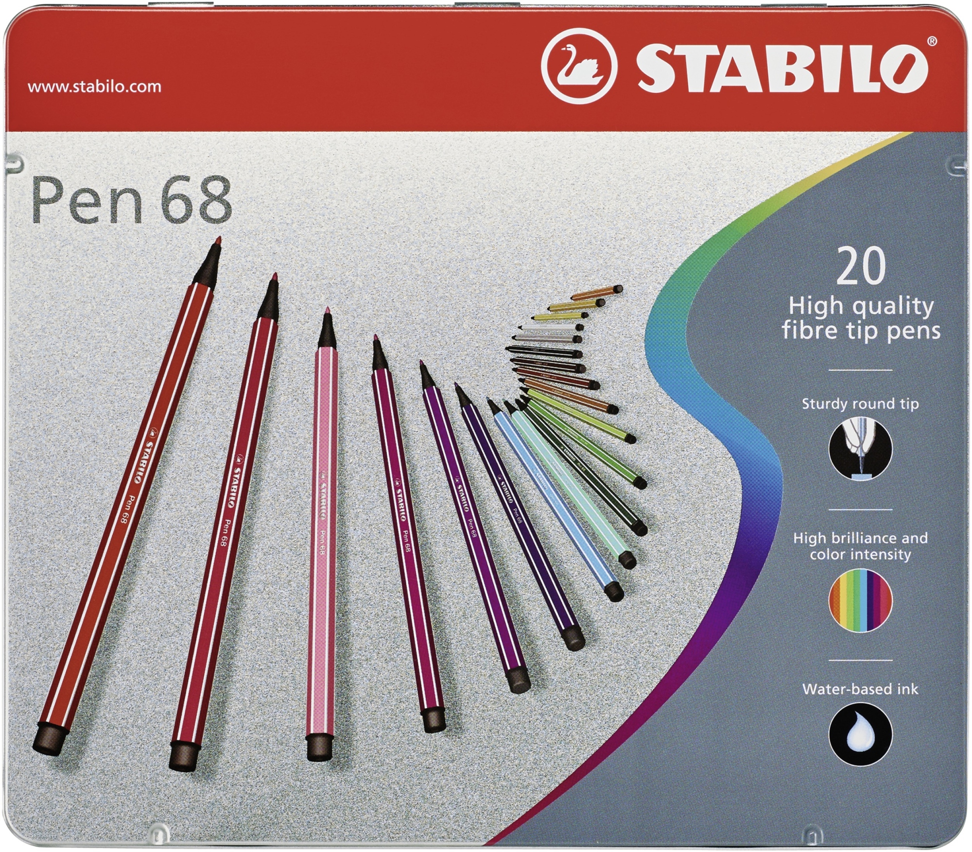 Pen 68 rotulador Multicolor 20 pieza(s)