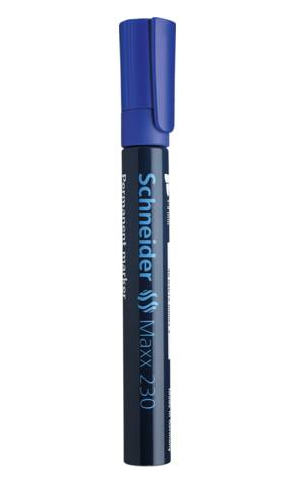 Maxx 230 marcador permanente Punta redonda Azul 1 pieza(s)