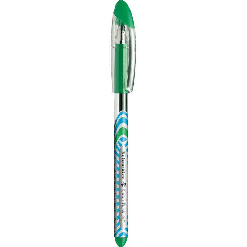 Slider Basic XB Verde Bolígrafo Extra-grueso 151204 - Pack de 10 unidades