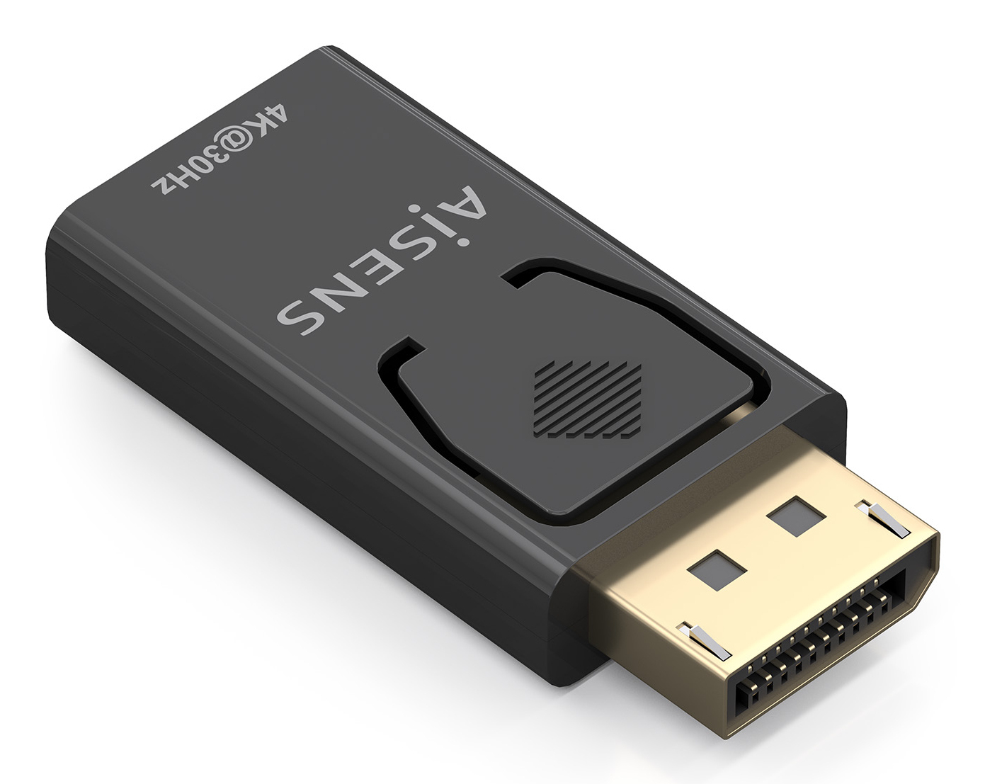 Conversor Displayport A HDMI 4K@30Hz, DP/M-HDMI/H, Negro