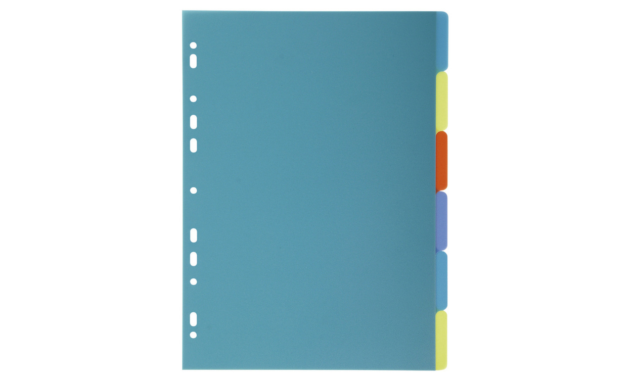2706E divisor Polipropileno (PP) Multicolor 6 pieza(s)