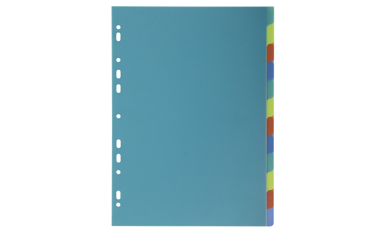 2712E divisor Polipropileno (PP) Multicolor 12 pieza(s)