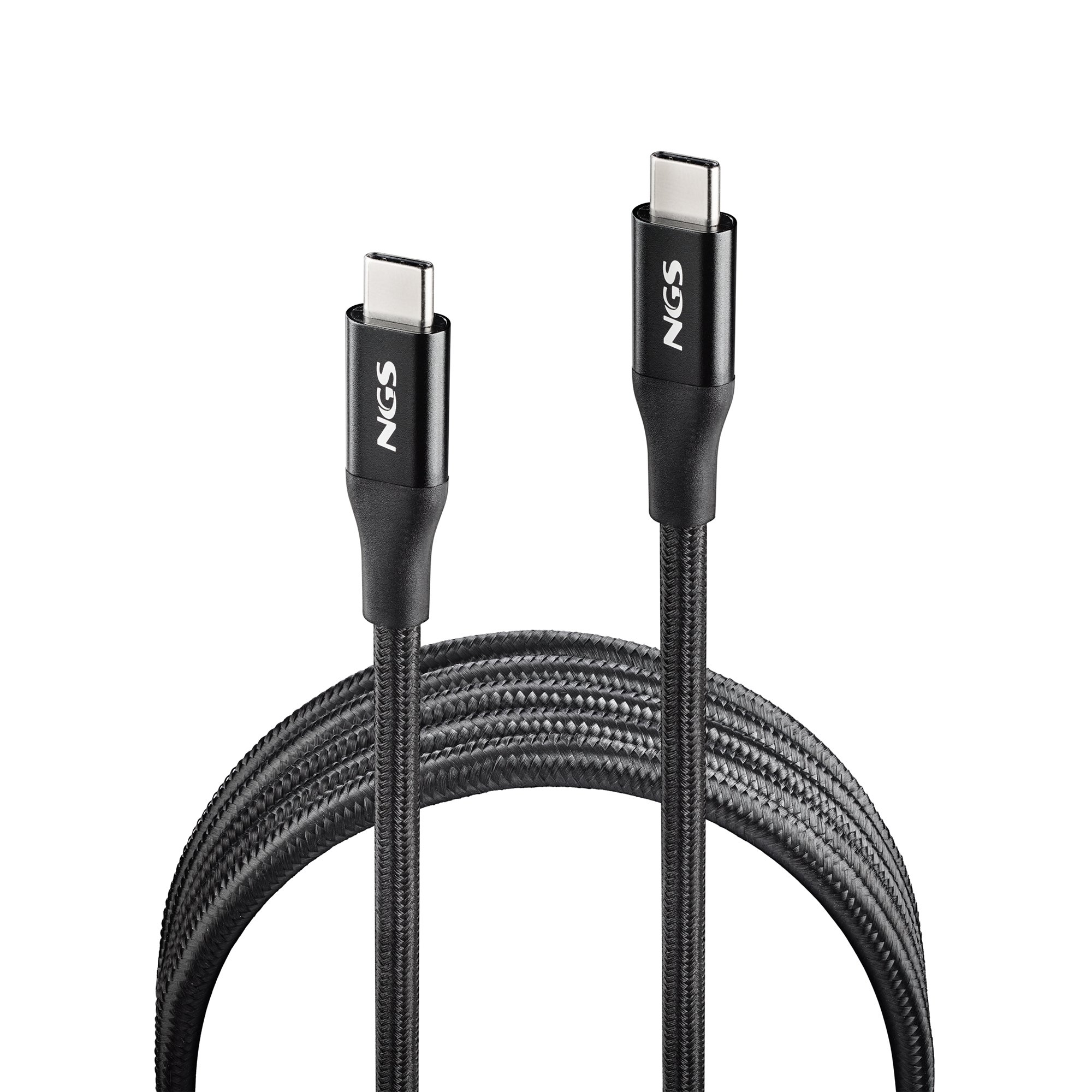 KNOT 240W-2 cable USB 2 m USB C Negro