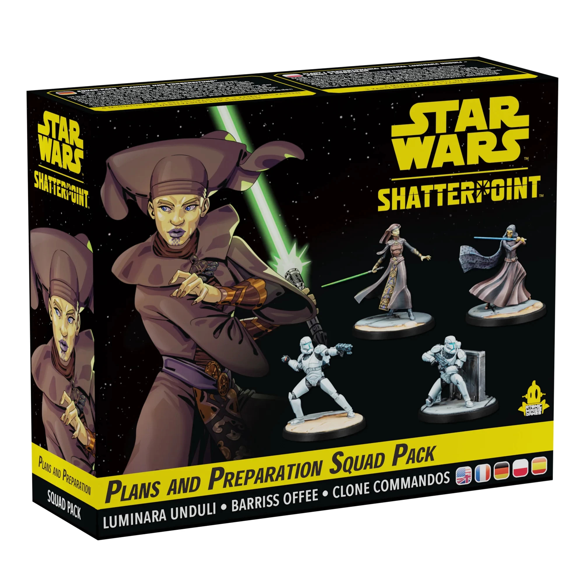 Star Wars: Shatterpoint - Plans and Preparation Squad Pack Figura