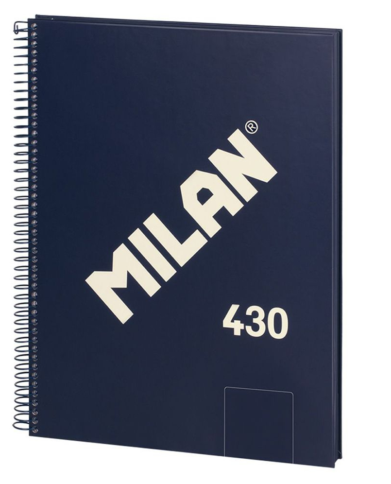 57141E80B cuaderno y block A4 80 hojas Azul - Pack de 3 unidades