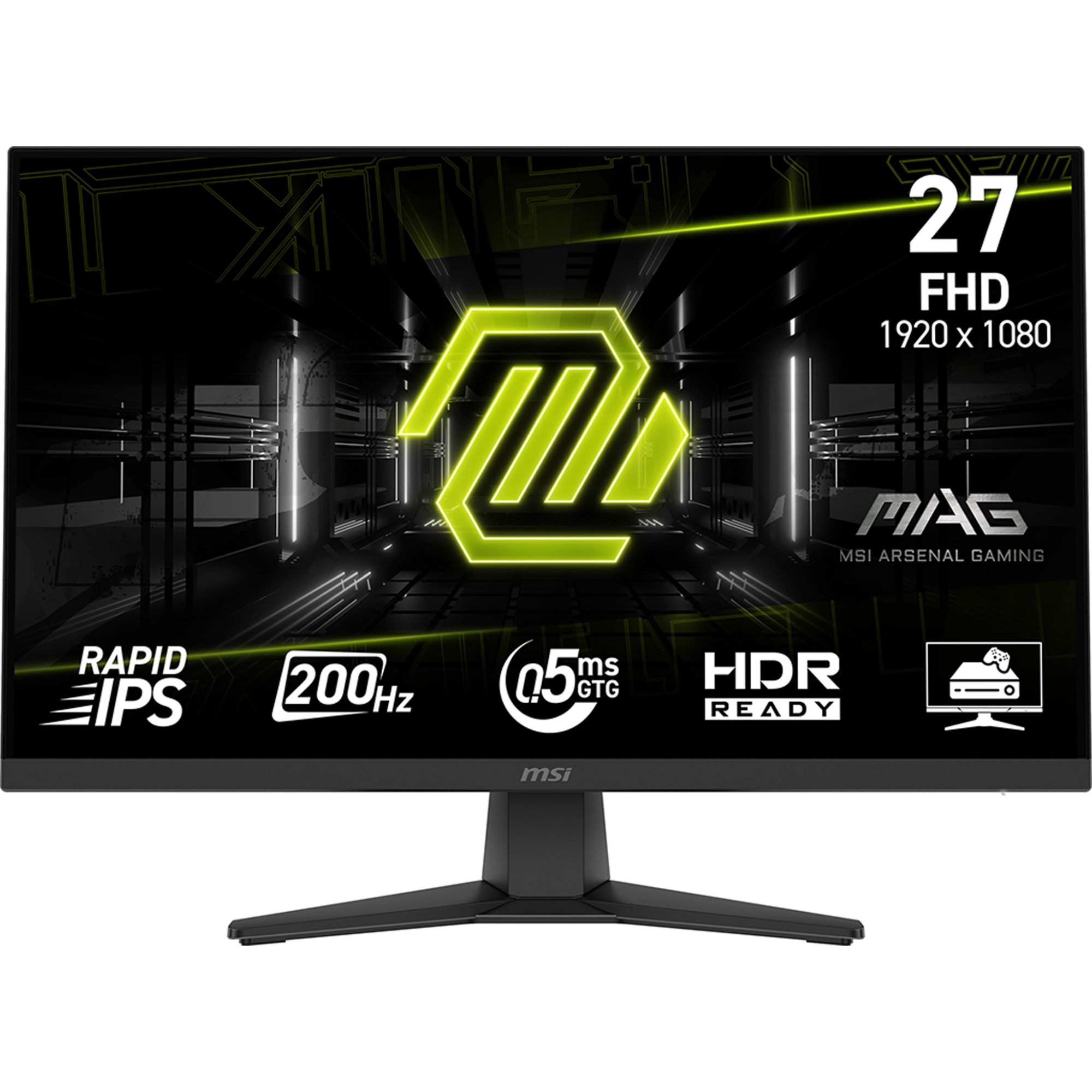 MAG 272F pantalla para PC 68,6 cm (27") 1920 x 1080 Pixeles Full HD Negro