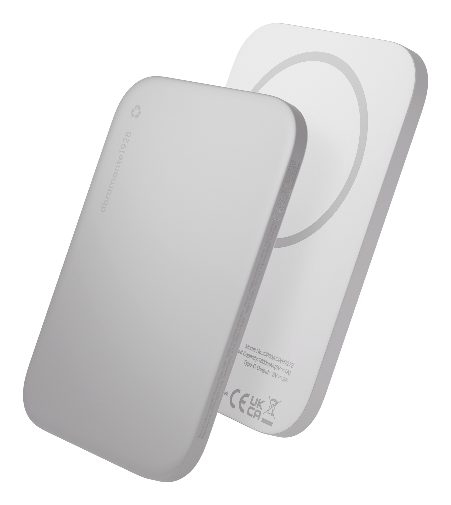 CP03ACWH7272 batería externa 3000 mAh Cargador inalámbrico Aluminio
