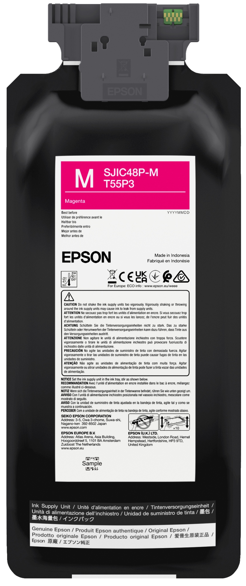SJIC48P-M cartucho de tinta 1 pieza(s) Original Rendimiento estándar Magenta