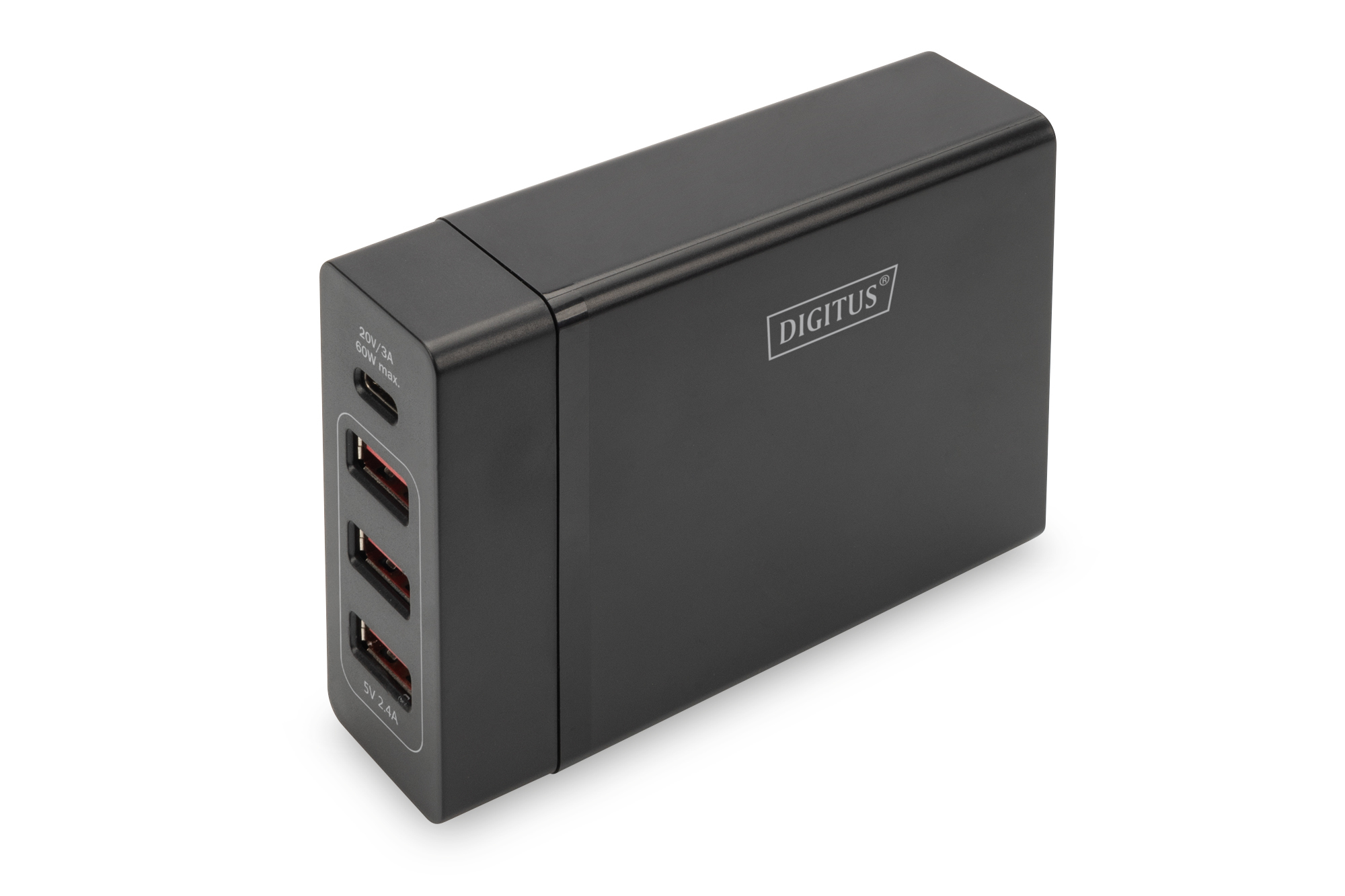 Adaptador USB universal de 4 puertos, USB Type-C