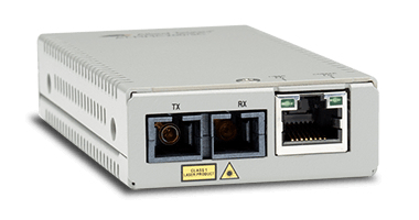 AT-MMC200LX/SC-TAA-60 convertidor de medio 100 Mbit/s 1310 nm Gris