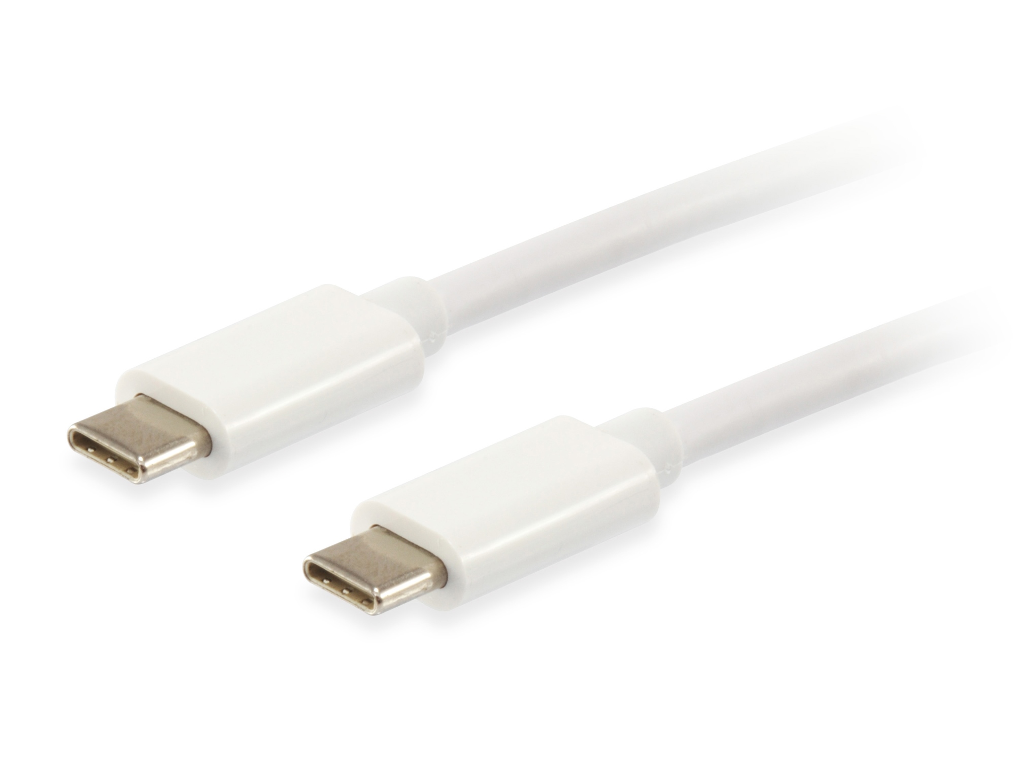 128352 Cable USB 3.2 Gen 2 C a C, 2,0m, PD 60W, 4K/60Hz, 5Gbps, Blanco