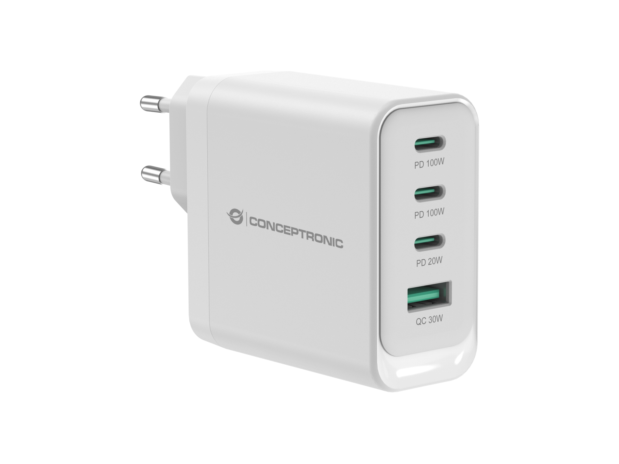 ALTHEA22W100 cargador de dispositivo móvil Universal Blanco Corriente alterna Carga rápida Interior