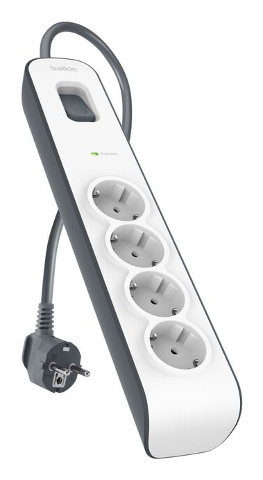 BSV400vf2M-V2 Gris, Blanco 4 salidas AC 250 V 2 m