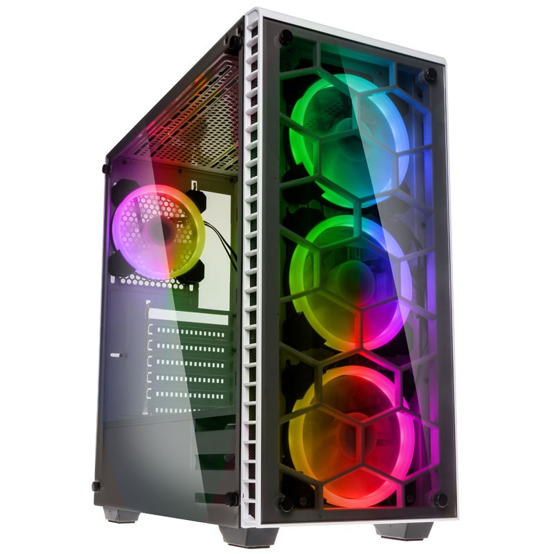 OBSERVATORY WHITE Midi Tower Negro, Blanco